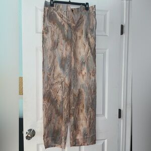 MICAS Marble Print Pants Size Medium